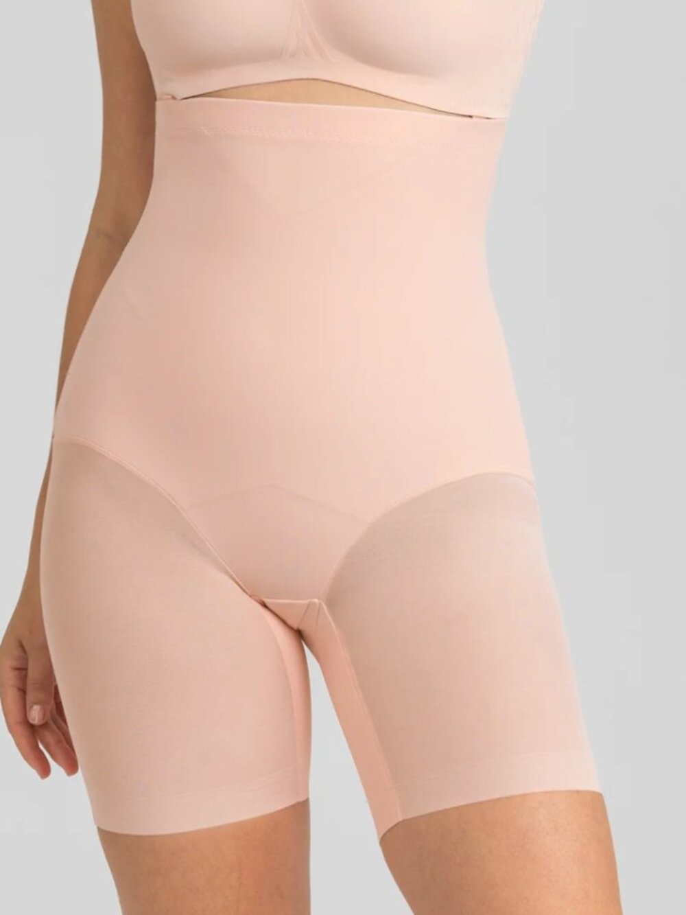 HoneyLove SuperPower Short Shapewear SMALL ROSE TAN NWT